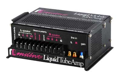 Milbert Liquid Mobile Tube Amplifier Milbert Liquid Mobile Tube Amplifier