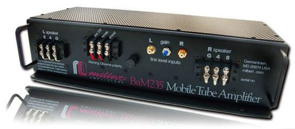 Milbert BaM-235ab Mobile Tube Amplifier Milbert BaM-235ab Mobile Tube Amplifier